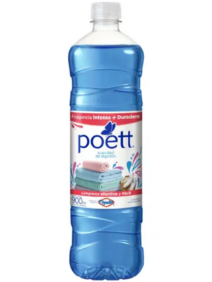 Limpiador Líquido Aromatizante Poett Algodón x 900 ml