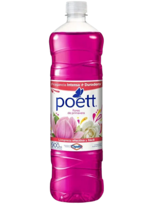 Limpiador Líquido Aromatizante Poett Primavera x 900 ml