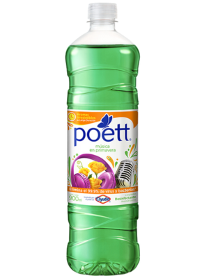 Limpiador Líquido Aromatizante Poett Música x 900 ml