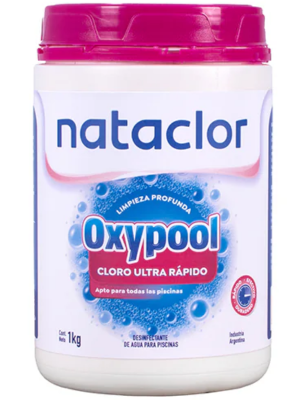 Cloro Ultra Rápido Oxypool Nataclor x 1kg