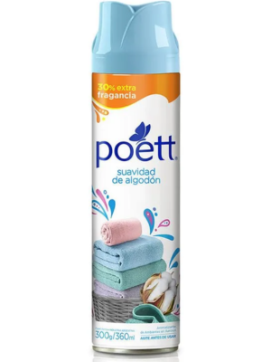 Desodorante Poett Aerosol Algodón 360cc