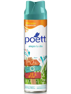 Desodorante Poett Aerosol Alegra Tu Día 360cc
