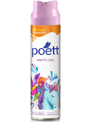 Desodorante Poett Aerosol Espíritu Play 360cc