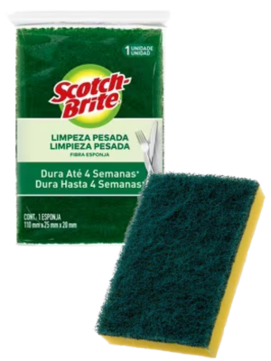 Esponja Scotch Brite Limpieza Pesada