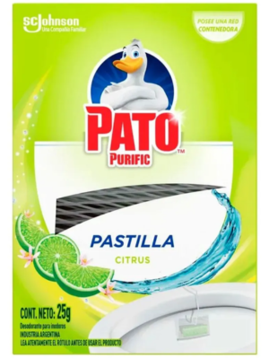 Pastilla Inodoro Citrus Pato Purific