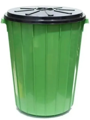 Tacho de Basura Florida Verde 70lts