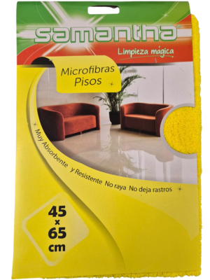 Trapo Piso Microfibra Samantha 45x60cm