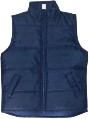 chaleco trucker azul