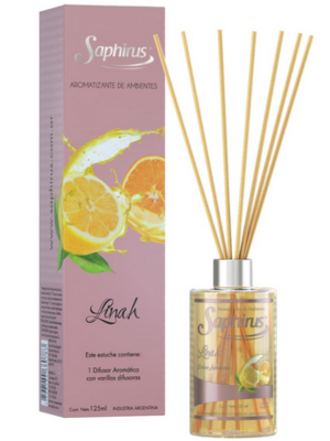 difusor varillas linah saphirus