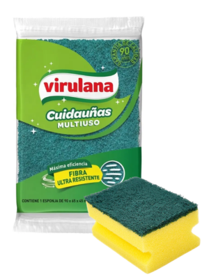 esponja cuida uñas virulana